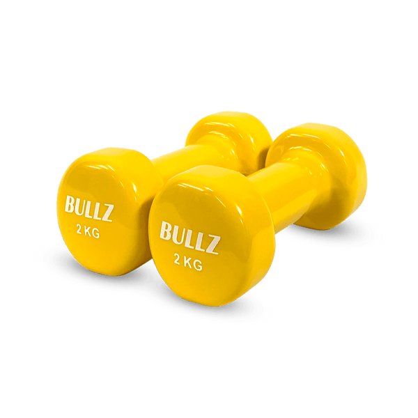 Bullz Vinyl Dumbbells (In Pairs) - Gymsportz