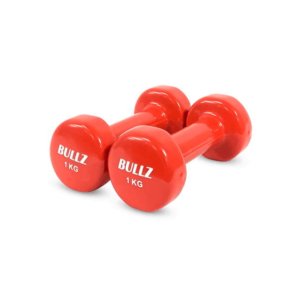 Bullz Vinyl Dumbbells (In Pairs) - Gymsportz