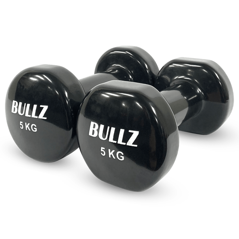 Bullz Vinyl Dumbbells (In Pairs) - Gymsportz