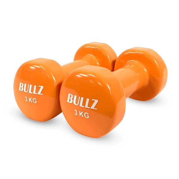 Bullz Vinyl Dumbbells (In Pairs) - Gymsportz