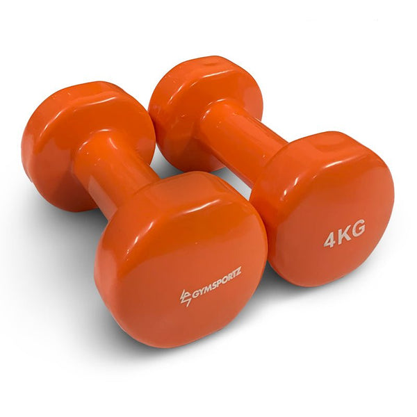 (Old Model) Vinyl Dumbbells (In Pairs) - Gymsportz