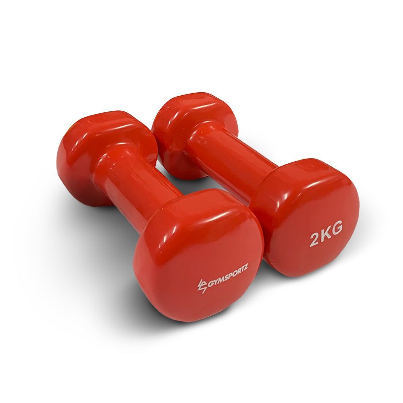 (Old Model) Vinyl Dumbbells (In Pairs) - Gymsportz