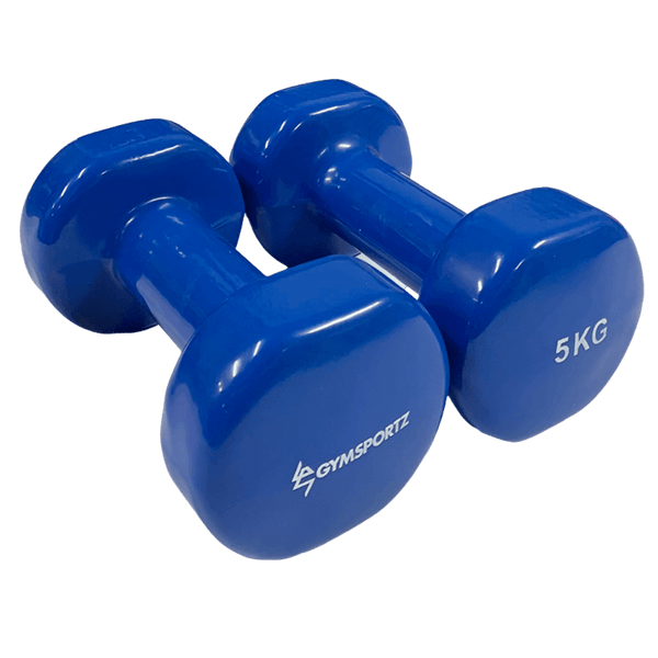 (Old Model) Vinyl Dumbbells (In Pairs) - Gymsportz