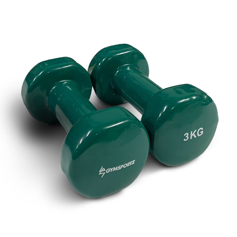 (Old Model) Vinyl Dumbbells (In Pairs) - Gymsportz