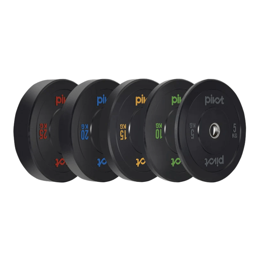 Pivot Pro Olympic Bumper Plates (In Pairs) - Gymsportz