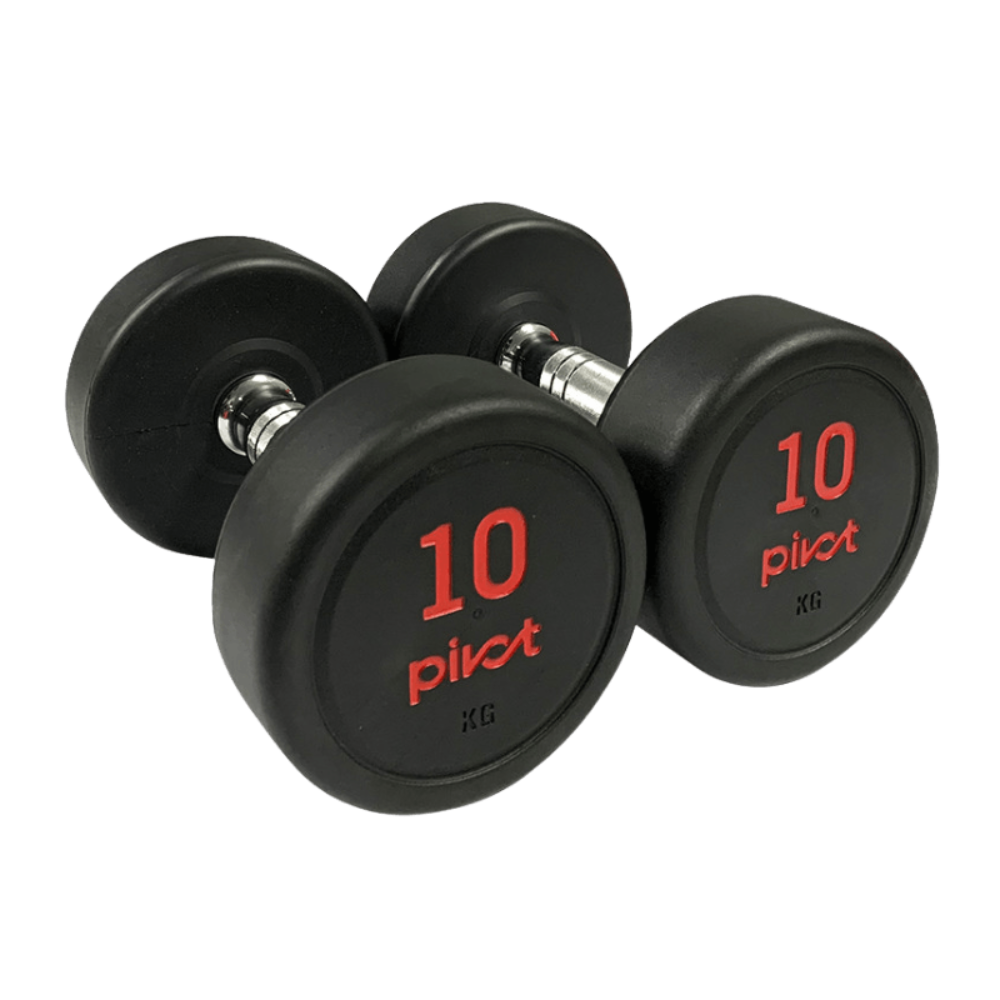 Pivot TPU Round Dumbbell Set A - Gymsportz