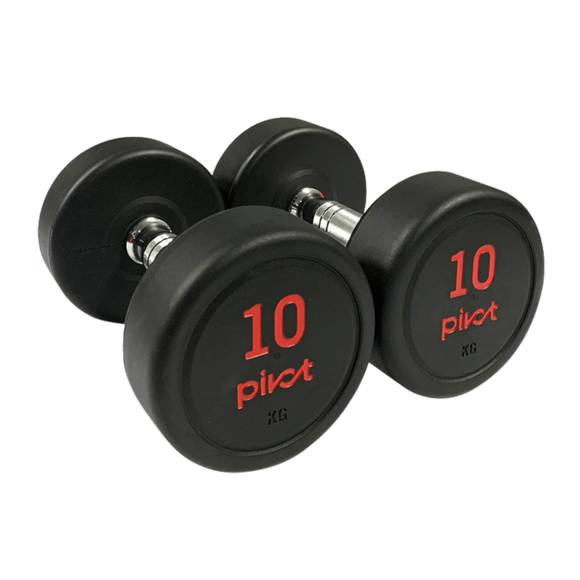 Pivot TPU Round Dumbbell Set A - Gymsportz