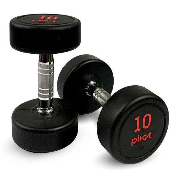 Pivot TPU Round Dumbbell Set A - Gymsportz