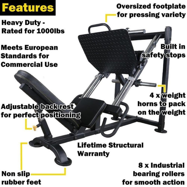 Powertec Leg Press - Gymsportz