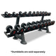 Relax 2 Tier Commercial Dumbbell Rack - Gymsportz