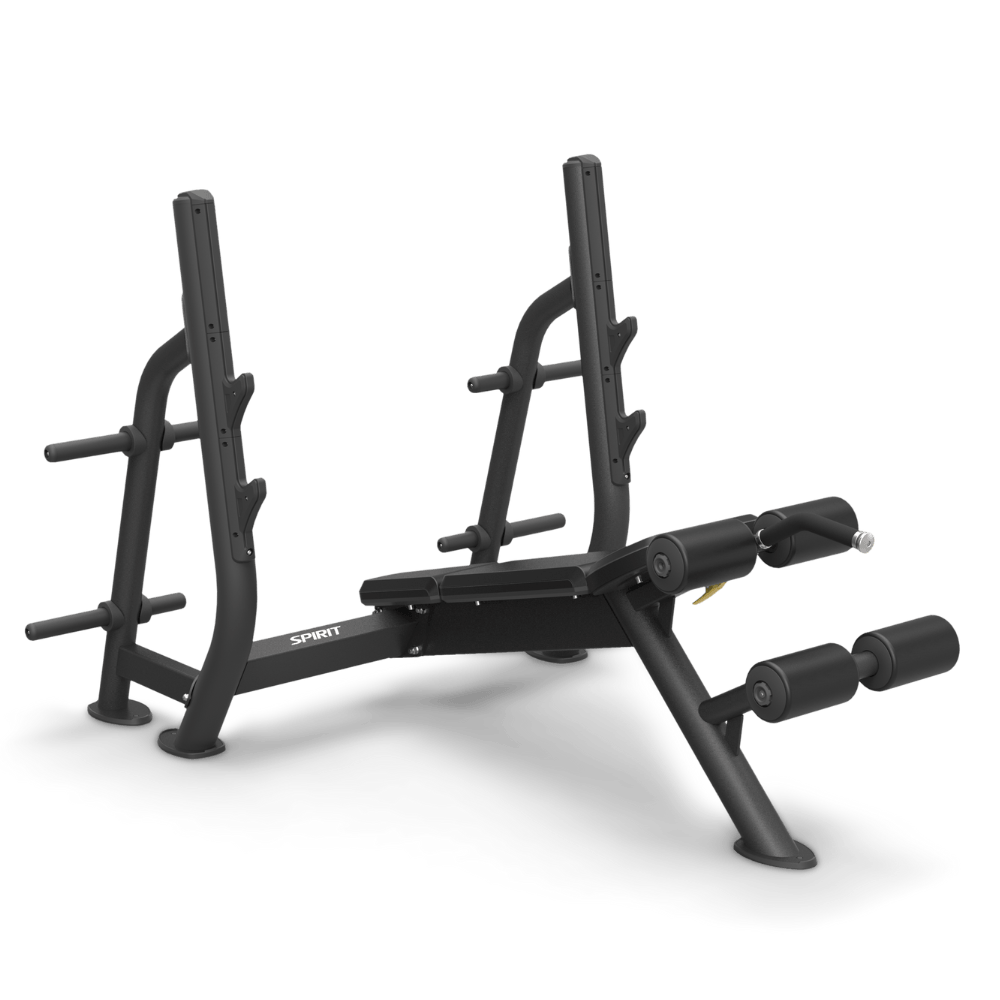 Spirit SP4211 Olympic Decline Bench - Gymsportz